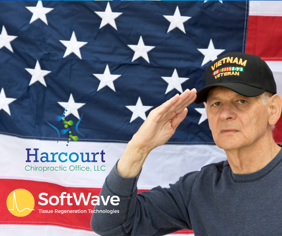 Sciatica Pain Relief for USA Veterans with SoftWave Therapy at Harcourt Chiropractic in York, PA with Dr Gary Harcourt